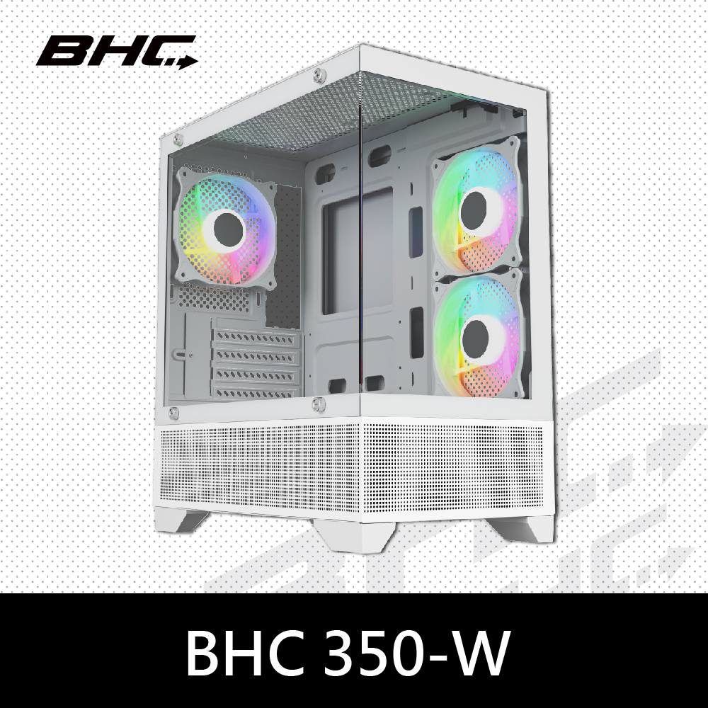 BHC 350 白(內含ARGB*1,反向風扇*2)