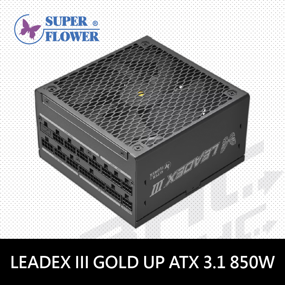 振華 LEADEX III 850W 金牌 /全模組/ATX3.1