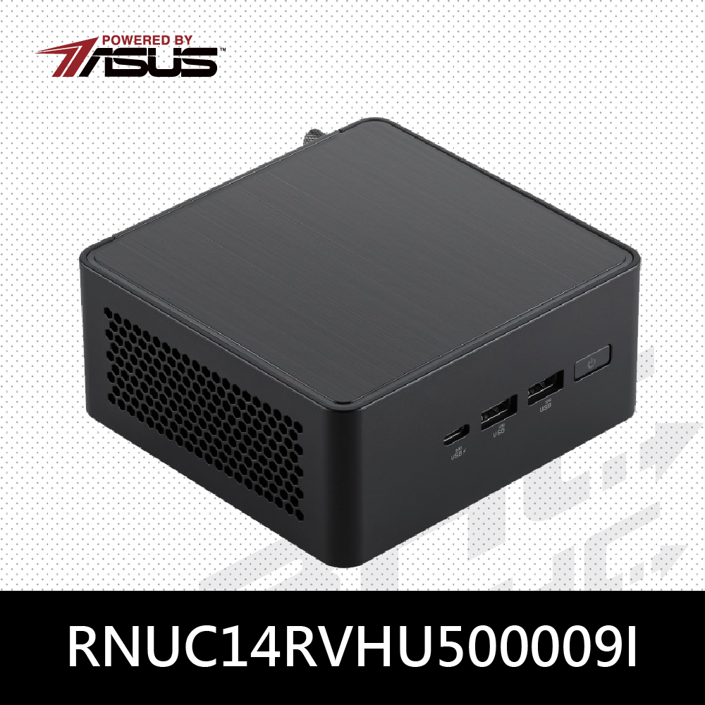 華碩 NUC 準系統RNUC14RVHU500009I(Ultra 5-125H/HDD.RAM.OS選購)