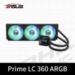 華碩 Prime LC 360 ARGB 水冷散熱器/可替換無限鏡上蓋/6年